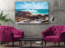 Top Obraz Vlny narážajú na skaly 1443